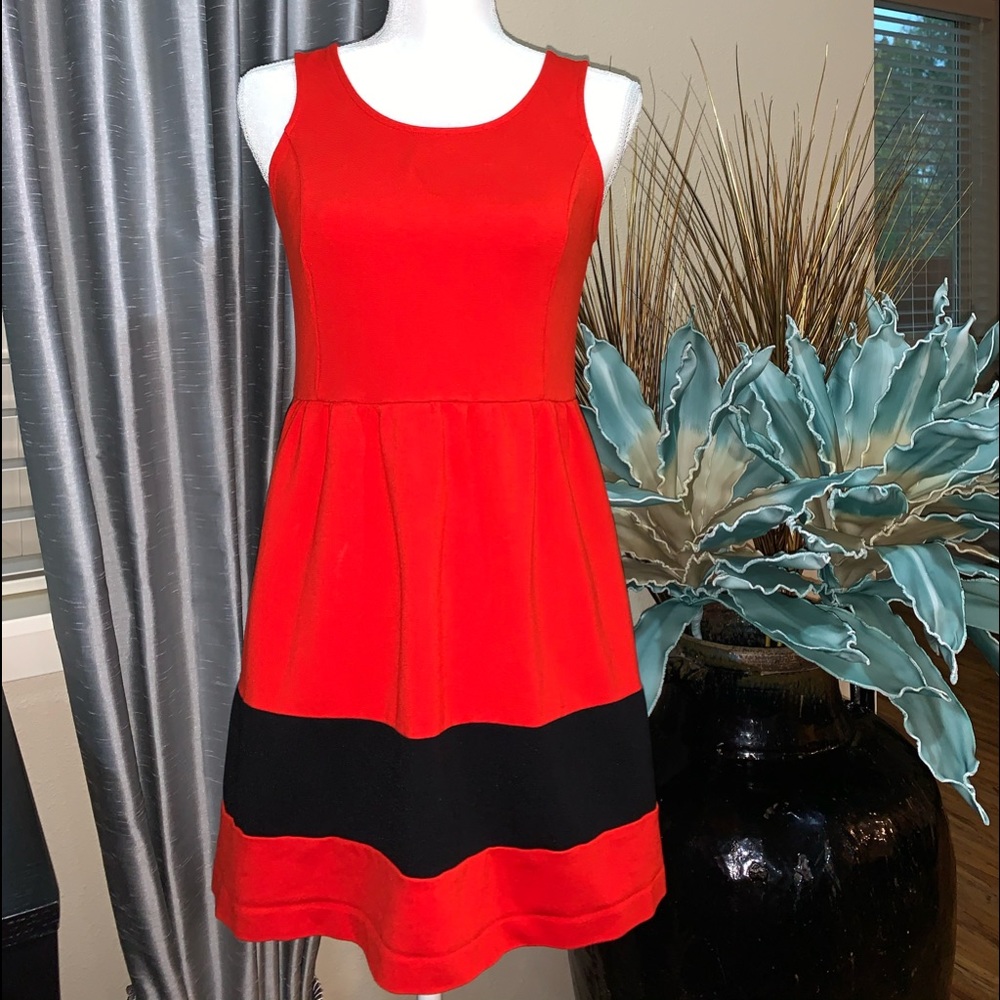 Kensie red dress size.S